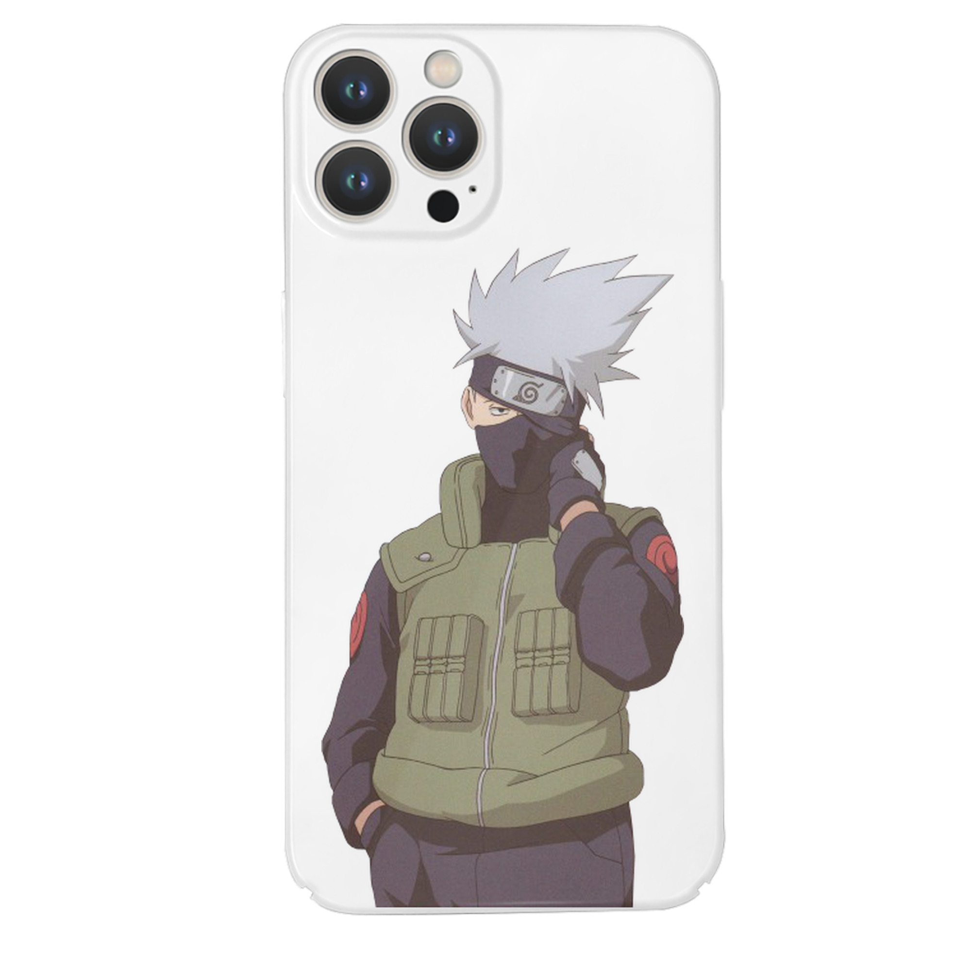 （画像用） NARUTO -ナルト- はたけ カカシ Hatake Kakashi 【iPhone 14シリーズ対応】ハードケース